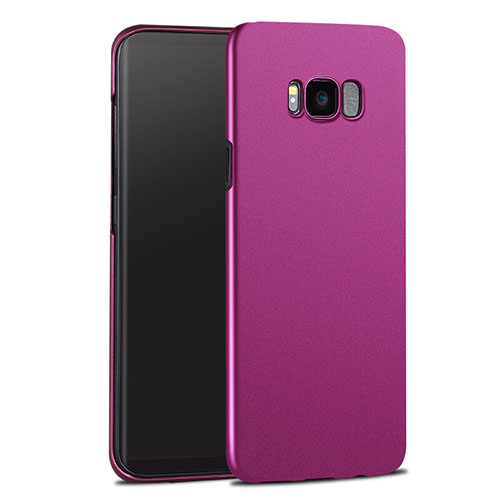 Hard Rigid Plastic Matte Finish Case for Samsung Galaxy S8 Purple