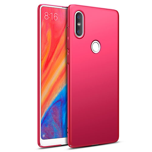 Hard Rigid Plastic Matte Finish Case for Xiaomi Mi Mix 2S Red