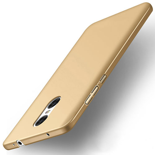 Hard Rigid Plastic Matte Finish Case for Xiaomi Redmi Pro Gold