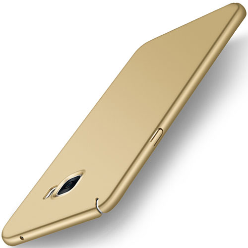 Hard Rigid Plastic Matte Finish Case M01 for Samsung Galaxy C7 SM-C7000 Gold