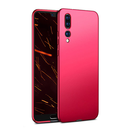 Hard Rigid Plastic Matte Finish Case M02 for Huawei P20 Pro Red