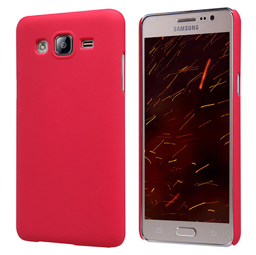 Hard Rigid Plastic Matte Finish Case M02 for Samsung Galaxy On5 G550FY Red