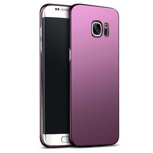 Hard Rigid Plastic Matte Finish Case M02 for Samsung Galaxy S6 Edge+ Plus SM-G928F Purple