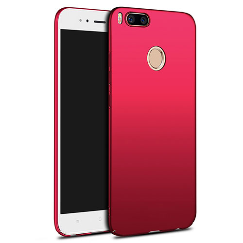 Hard Rigid Plastic Matte Finish Case M03 for Xiaomi Mi A1 Red