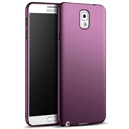 Hard Rigid Plastic Matte Finish Case M05 for Samsung Galaxy Note 3 N9000 Purple