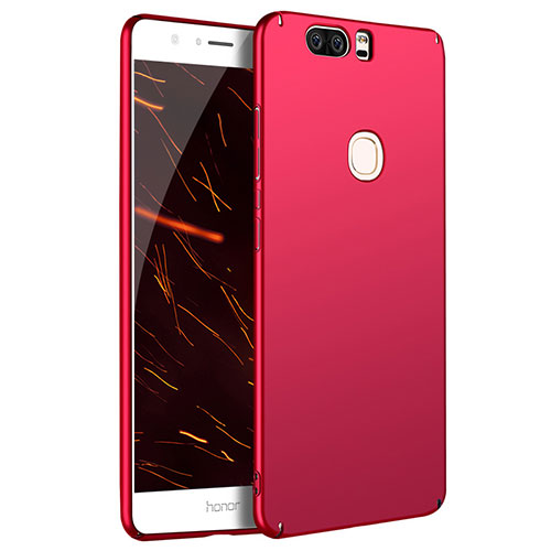 Hard Rigid Plastic Matte Finish Case M07 for Huawei Honor V8 Red