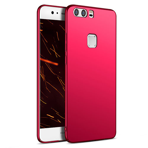 Hard Rigid Plastic Matte Finish Case M09 for Huawei P9 Red