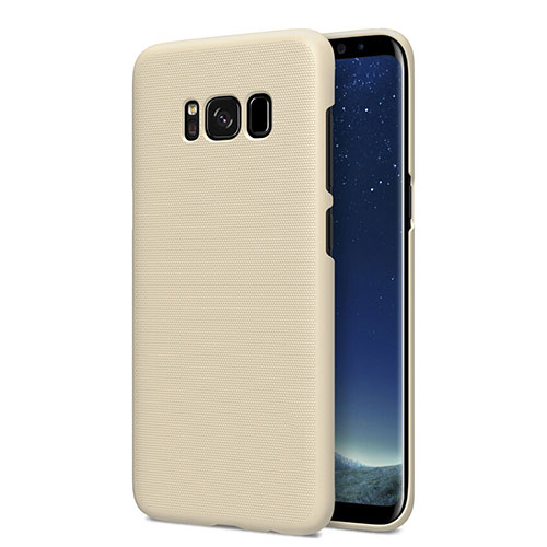 Hard Rigid Plastic Matte Finish Case P01 for Samsung Galaxy S8 Gold