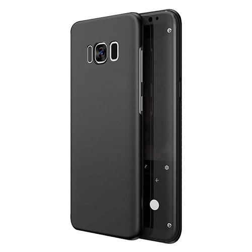 Hard Rigid Plastic Matte Finish Case R03 for Samsung Galaxy S8 Plus Black