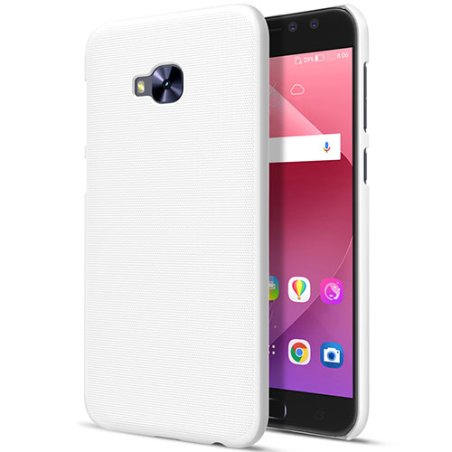 Hard Rigid Plastic Matte Finish Cover for Asus Zenfone 4 Selfie Pro White