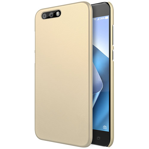 Hard Rigid Plastic Matte Finish Cover for Asus Zenfone 4 ZE554KL Gold