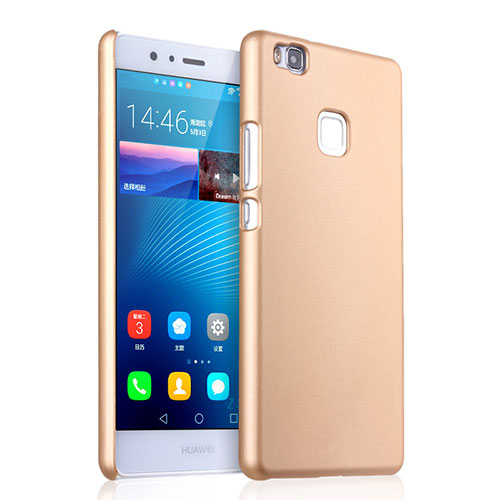 Hard Rigid Plastic Matte Finish Cover for Huawei G9 Lite Gold