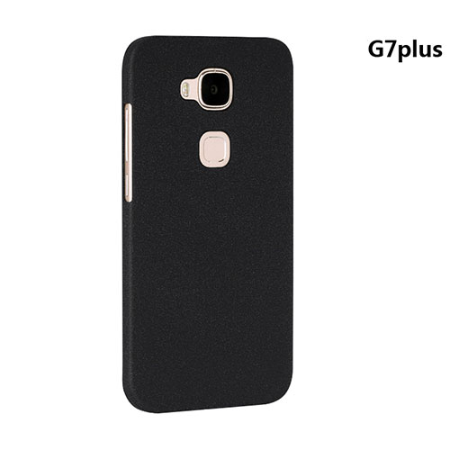 Hard Rigid Plastic Matte Finish Cover for Huawei GX8 Black