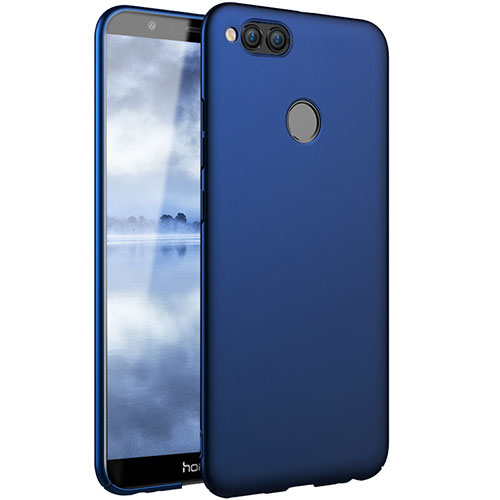 Hard Rigid Plastic Matte Finish Cover for Huawei Honor 7X Blue