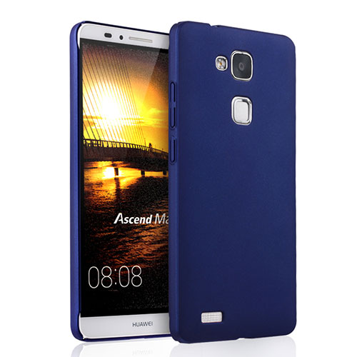 Hard Rigid Plastic Matte Finish Cover for Huawei Mate 7 Blue