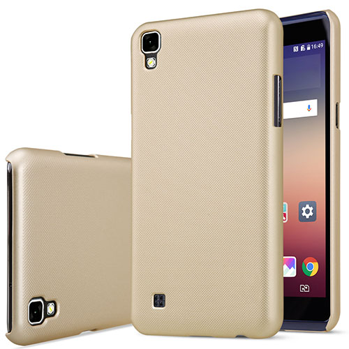 Hard Rigid Plastic Matte Finish Cover for LG X Power Gold