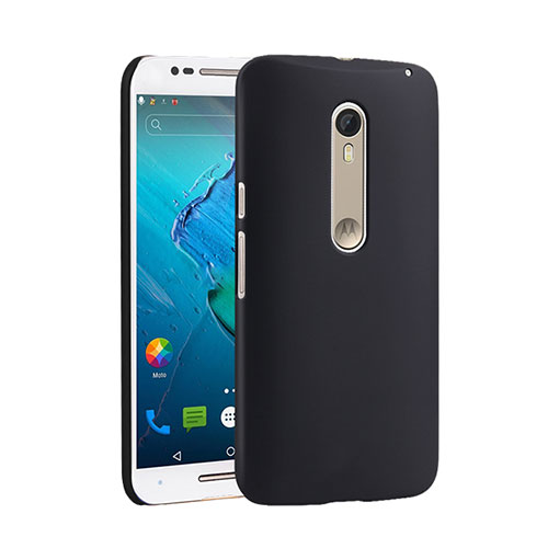 Hard Rigid Plastic Matte Finish Cover for Motorola Moto X Style Black