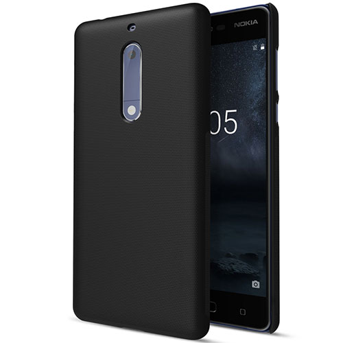 Hard Rigid Plastic Matte Finish Cover for Nokia 5 Black