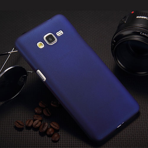 Hard Rigid Plastic Matte Finish Cover for Samsung Galaxy Grand Prime SM-G530H Blue