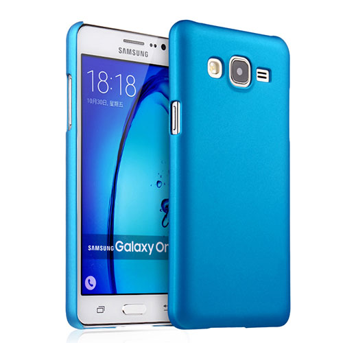 Hard Rigid Plastic Matte Finish Cover for Samsung Galaxy On7 Pro Sky Blue