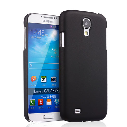 Hard Rigid Plastic Matte Finish Cover for Samsung Galaxy S4 IV Advance i9500 Black