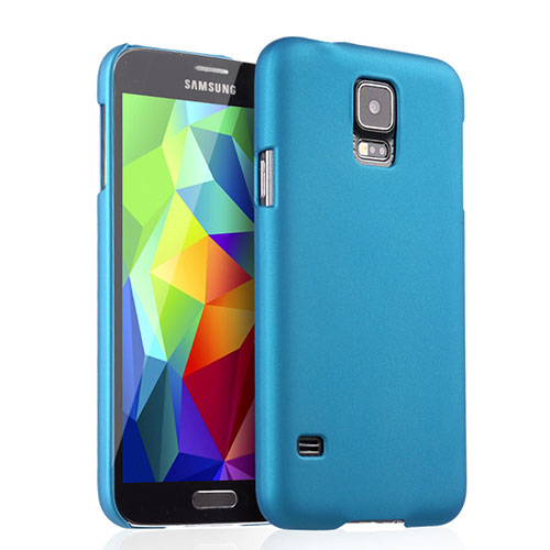 Hard Rigid Plastic Matte Finish Cover for Samsung Galaxy S5 G900F G903F Sky Blue