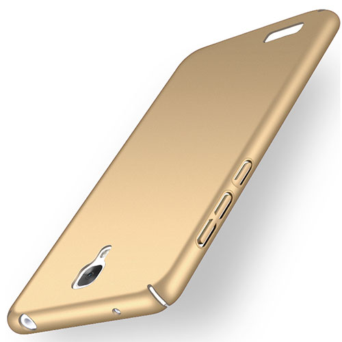 Hard Rigid Plastic Matte Finish Cover for Xiaomi Redmi Note Prime Gold