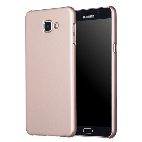 Hard Rigid Plastic Matte Finish Cover M01 for Samsung Galaxy A3 (2017) SM-A320F Gold