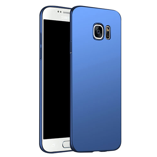 Hard Rigid Plastic Matte Finish Cover M02 for Samsung Galaxy S6 Duos SM-G920F G9200 Blue