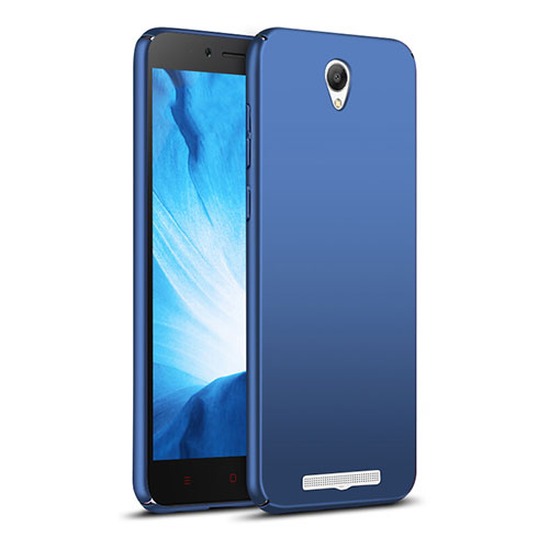 Hard Rigid Plastic Matte Finish Cover M02 for Xiaomi Redmi Note 2 Blue