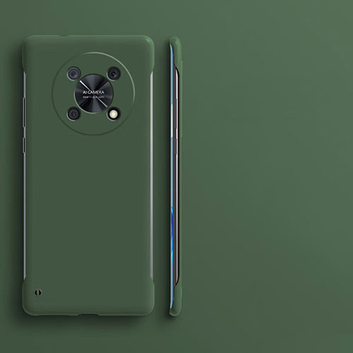 Hard Rigid Plastic Matte Finish Frameless Case Back Cover for Huawei Enjoy 50 Pro Midnight Green