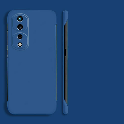 Hard Rigid Plastic Matte Finish Frameless Case Back Cover for Huawei Honor 80 Pro 5G Blue