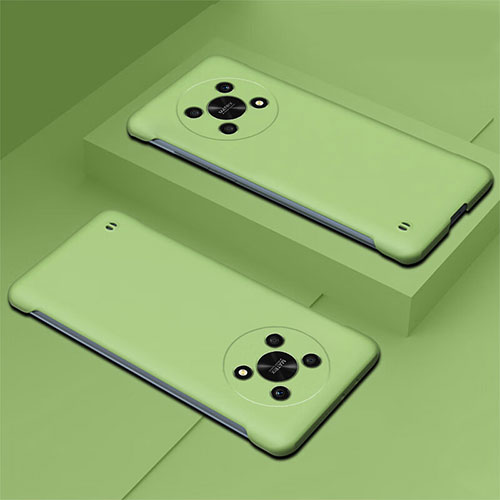 Hard Rigid Plastic Matte Finish Frameless Case Back Cover for Huawei Honor Magic4 Lite 5G Matcha Green