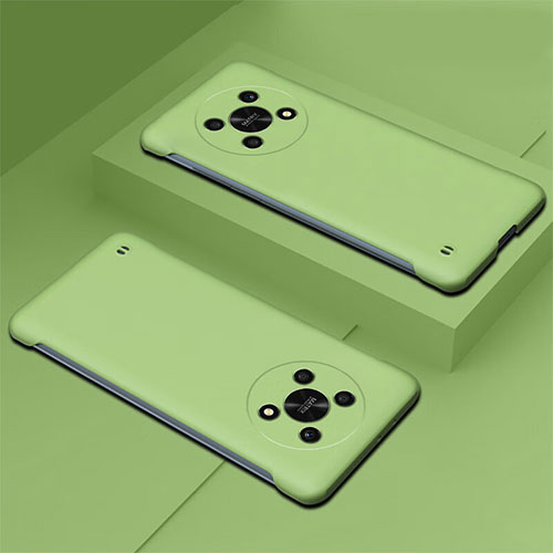 Hard Rigid Plastic Matte Finish Frameless Case Back Cover for Huawei Honor X9 5G Matcha Green