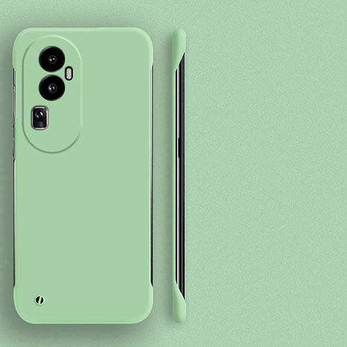 Hard Rigid Plastic Matte Finish Frameless Case Back Cover for Oppo Reno10 Pro+ Plus 5G Matcha Green