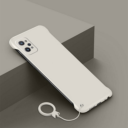 Hard Rigid Plastic Matte Finish Frameless Case Back Cover for Realme GT Neo 3T 5G White