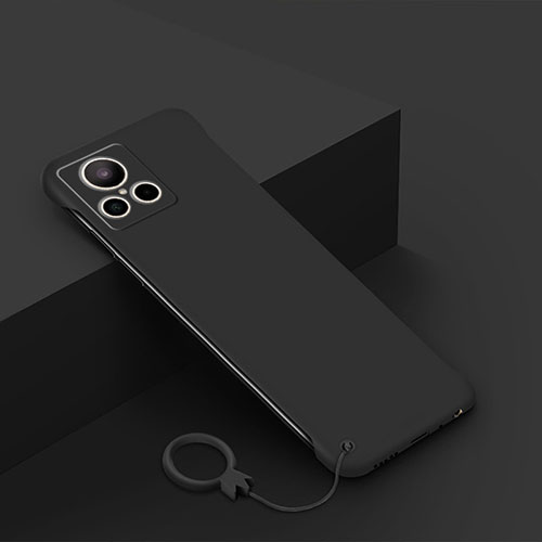 Hard Rigid Plastic Matte Finish Frameless Case Back Cover for Realme GT2 Master Explorer Black