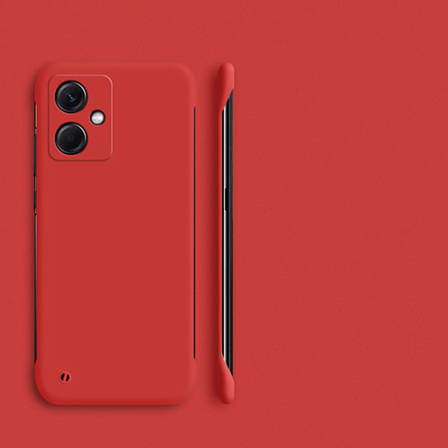 Hard Rigid Plastic Matte Finish Frameless Case Back Cover for Xiaomi Redmi Note 12R Pro 5G Red