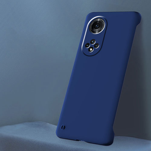 Hard Rigid Plastic Matte Finish Frameless Case Back Cover P01 for Huawei Honor 50 5G Blue