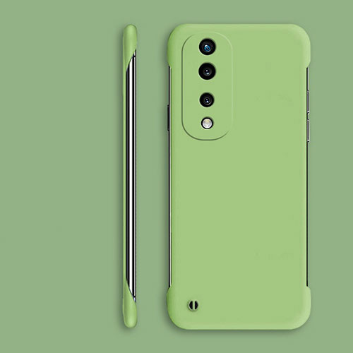 Hard Rigid Plastic Matte Finish Frameless Case Back Cover P01 for Huawei Honor 70 Pro 5G Matcha Green