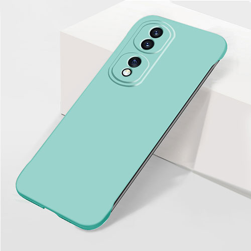 Hard Rigid Plastic Matte Finish Frameless Case Back Cover P01 for Huawei Honor 80 Pro 5G Mint Blue