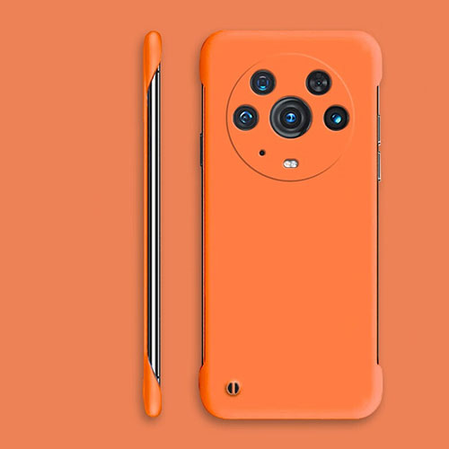 Hard Rigid Plastic Matte Finish Frameless Case Back Cover P01 for Huawei Honor Magic3 Pro 5G Orange