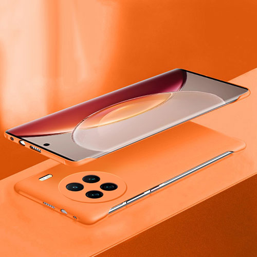 Hard Rigid Plastic Matte Finish Frameless Case Back Cover P03 for Vivo X90 Pro+ Plus 5G Orange