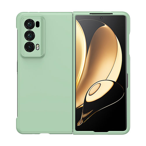 Hard Rigid Plastic Matte Finish Front and Back Cover Case 360 Degrees BH1 for Huawei Honor Magic V2 5G Matcha Green