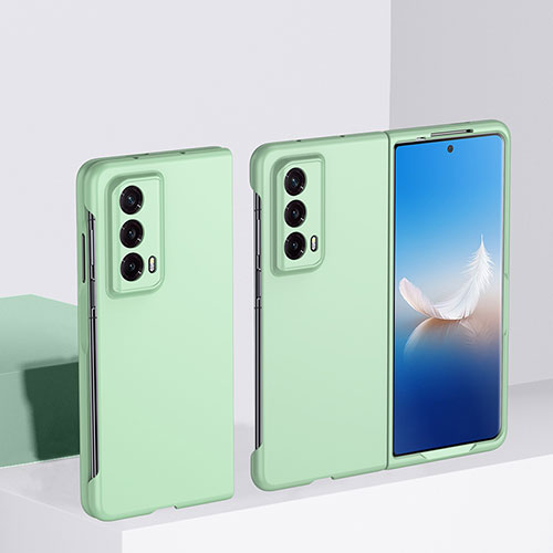 Hard Rigid Plastic Matte Finish Front and Back Cover Case 360 Degrees BH1 for Huawei Honor Magic Vs2 5G Matcha Green