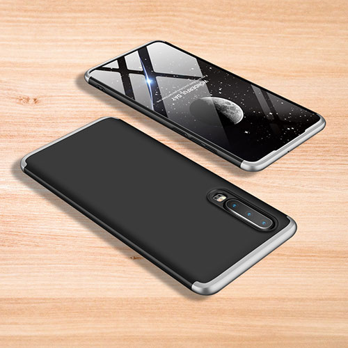 Hard Rigid Plastic Matte Finish Front and Back Cover Case 360 Degrees for Xiaomi Mi 9 Pro Silver