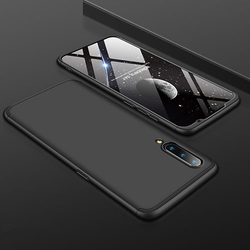 Hard Rigid Plastic Matte Finish Front and Back Cover Case 360 Degrees M01 for Xiaomi Mi 9 Lite Black