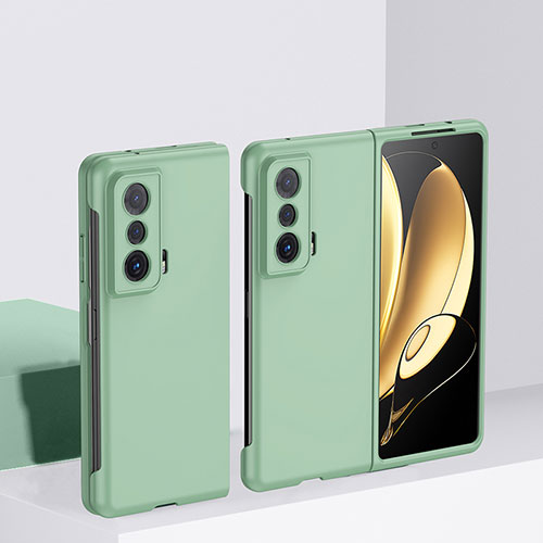 Hard Rigid Plastic Matte Finish Front and Back Cover Case 360 Degrees QH1 for Huawei Honor Magic Vs 5G Matcha Green