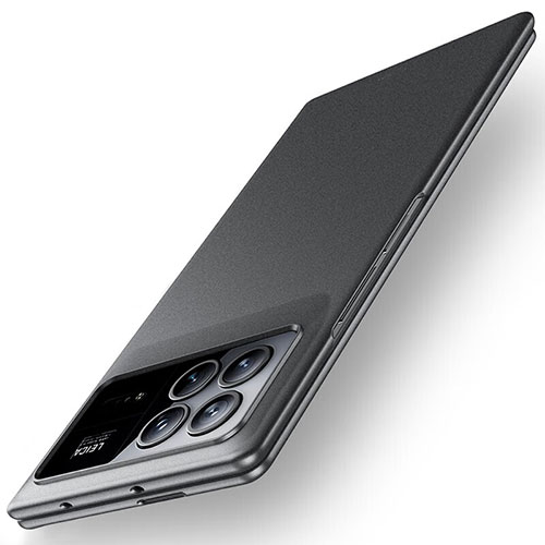 Hard Rigid Plastic Matte Finish Front and Back Cover Case 360 Degrees YK1 for Xiaomi Mix Fold 3 5G Black