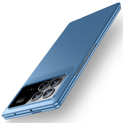 Hard Rigid Plastic Matte Finish Front and Back Cover Case 360 Degrees YK1 for Xiaomi Mix Fold 3 5G Blue